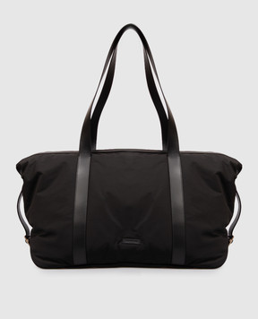 Fear of God Black Belted Duffle Travel Bag FG9709022NYL