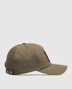 Dolce&Gabbana Khaki cap with brand patch GH931ZFUFJH