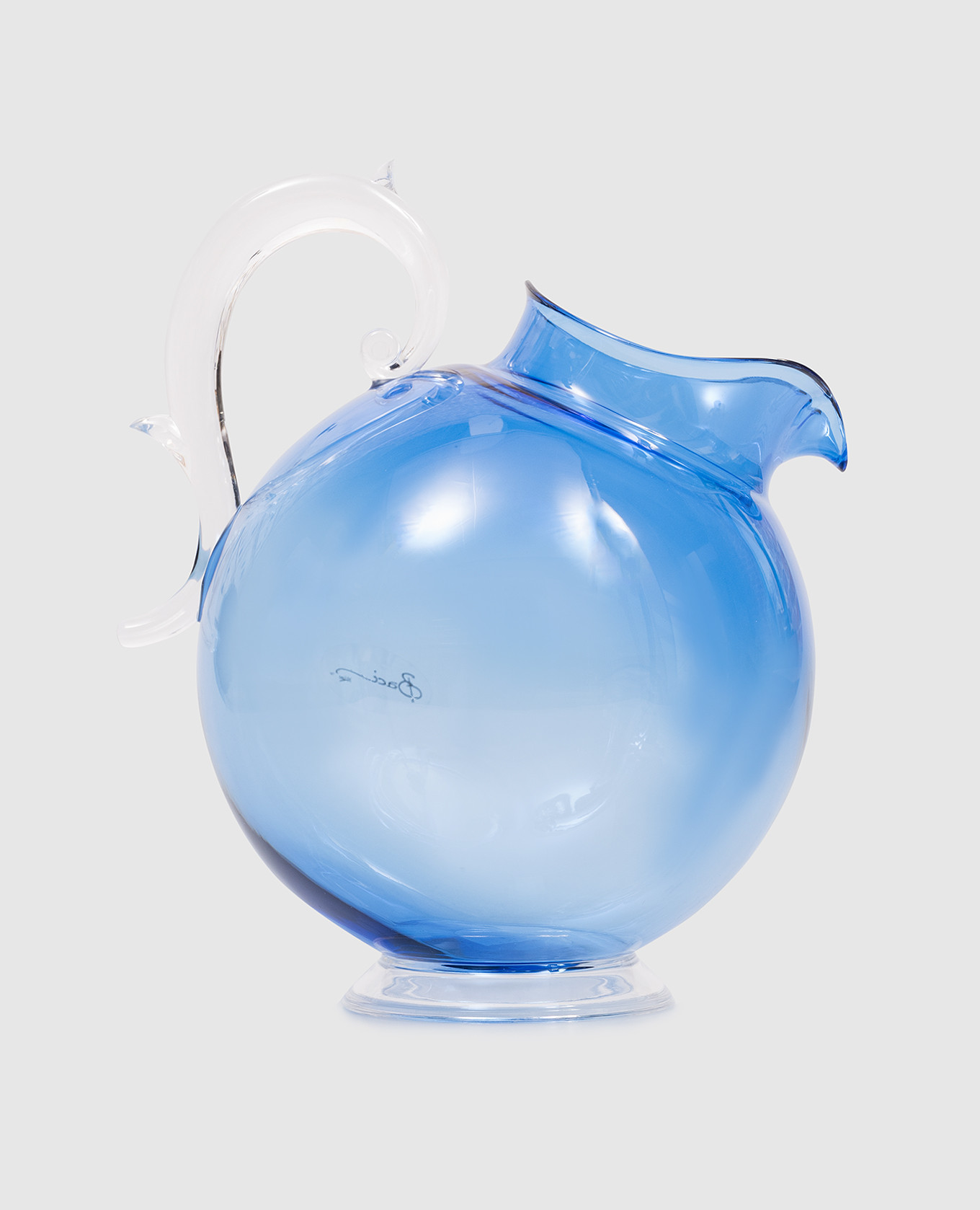 

Aqua Blue Acrylic Jug Baci Milano, Light blue