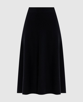 Jacob Lee Black cashmere skirt WCS0003AW26B