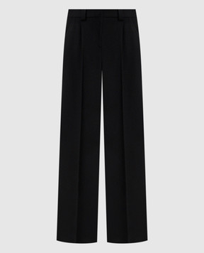 David Koma Black wool pants SS26DK04TR