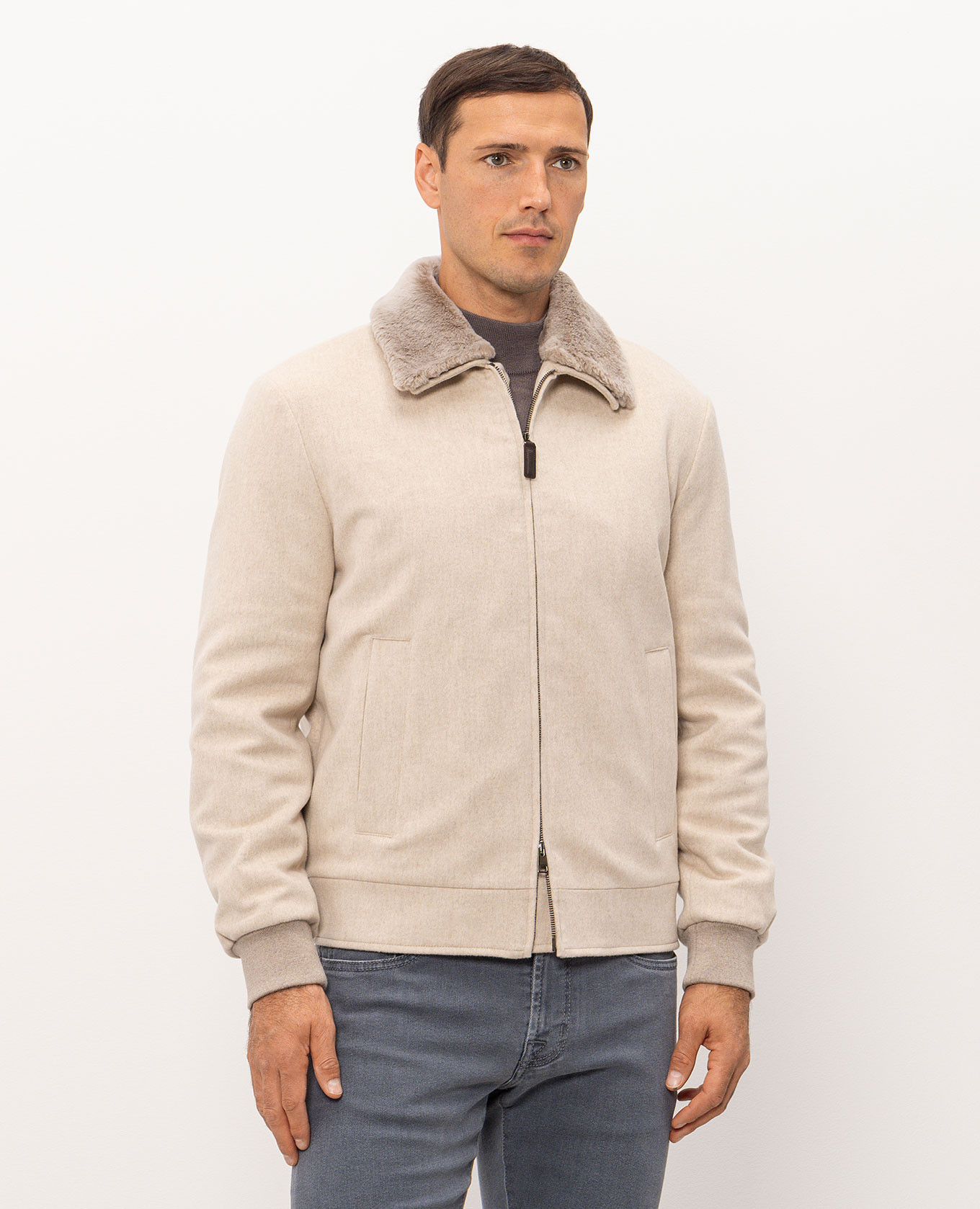 Beige jacket Cashmere&Whiskey 3