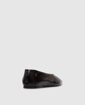 Saint Laurent Black leather ballet flats SAO 860600AAEHF