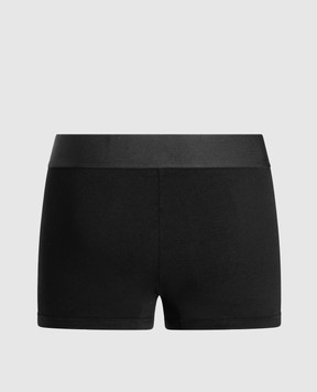Dolce&Gabbana Black boxer briefs with logo pattern M4F34JONP20