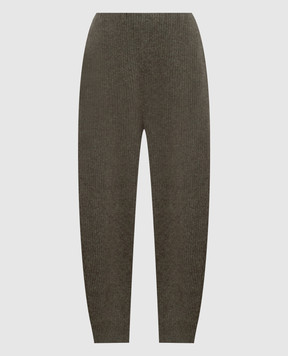 BOBOUTIC Khaki pants with wool 5155