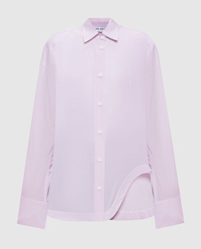 The Attico Pink checkered shirt 261WCH00014CCC148AA