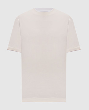 Brunello Cucinelli Ivory T-shirt M0B137427