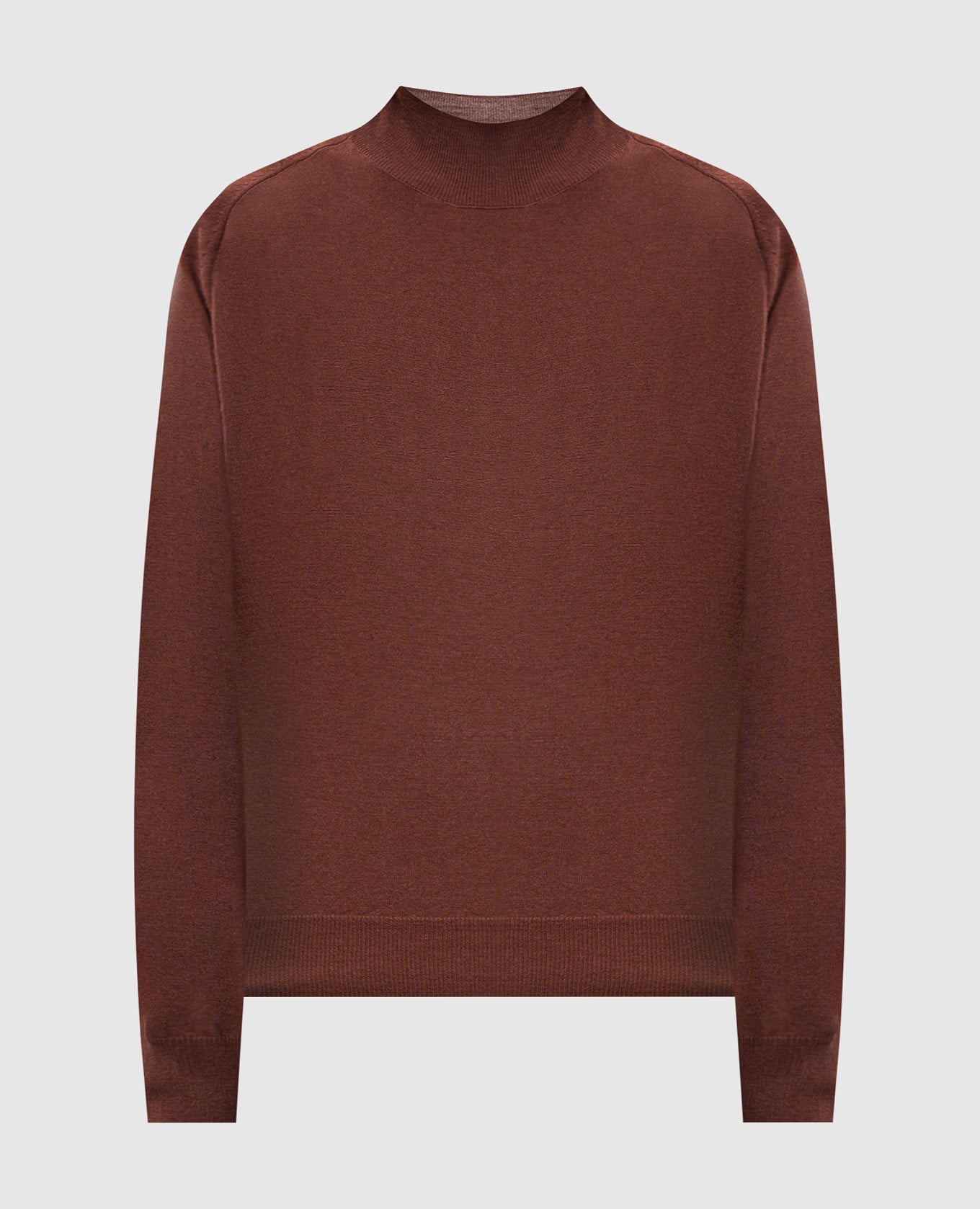 Brown wool golf