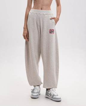 Off-White Beige melange joggers 2FH00495B