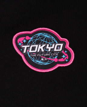 Sprayground Children's black sports jacket Shark in Japan SPY1554GBLK
