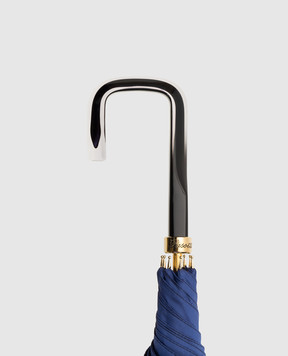 Pasotti Blue umbrella-cane OMITDO20RASOGIALLO