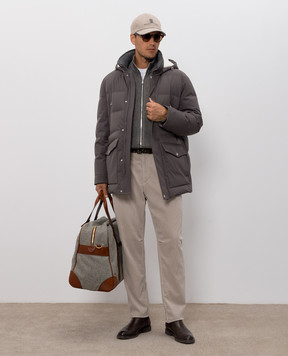 Brunello Cucinelli Green cashmere cardigan M22700506