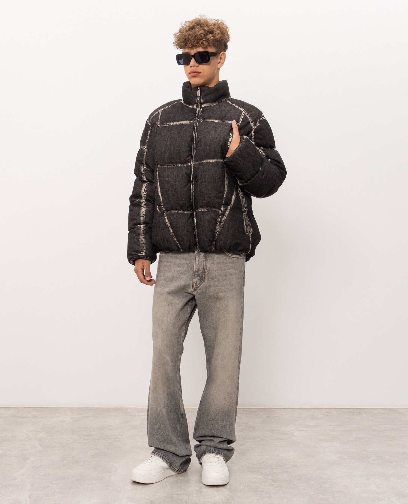 Bookish Racing Gray Jacket Off-White 2
