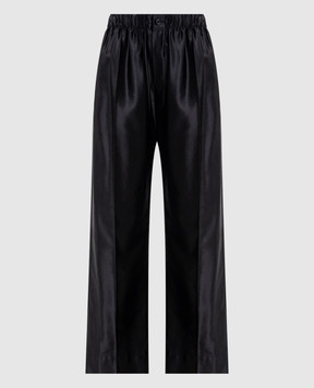 Carven Black silk pants 6261K21281
