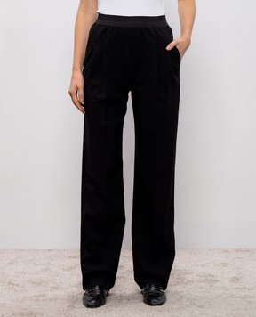 Loulou de Saison NIRO black wool trousers NIRO