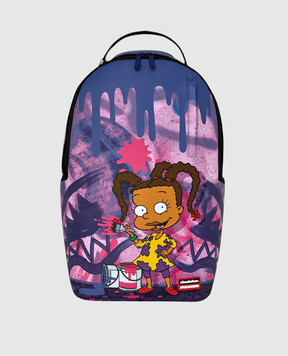 Sprayground Children's purple backpack RUGRATS - LOVE TO PAINT 910B9099NSZ