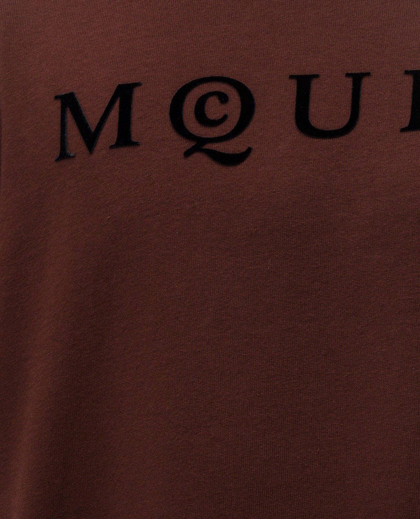 Brown T-shirt with logo Alexander McQueen 5