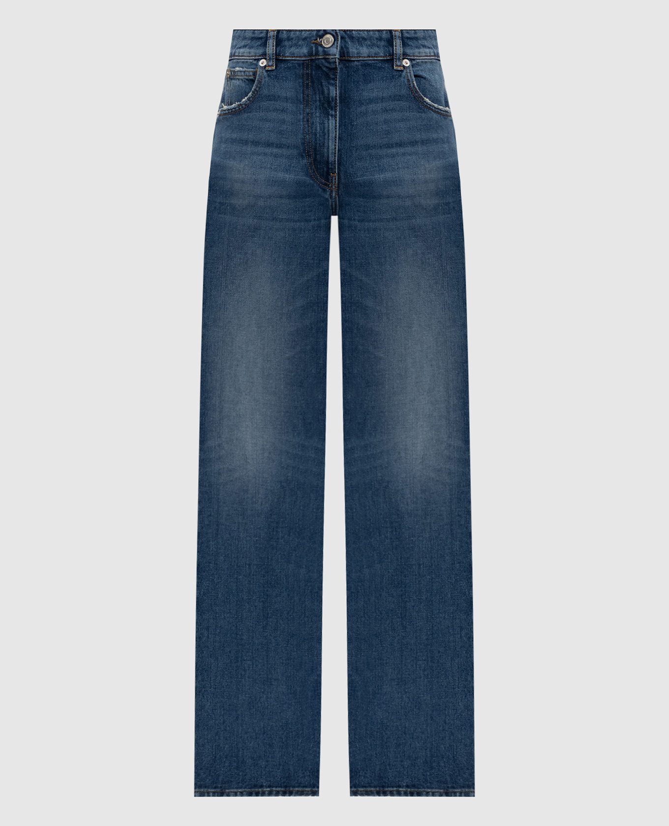 

Blue jeans with a worn effect Twinset