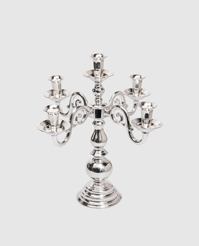 Broggi 1818 Ambasciata silver candlestick for five candles 3100018547