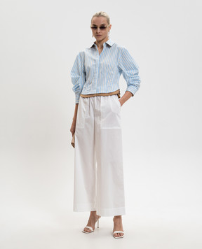 Simkhai Blue striped shirt 1262238SS