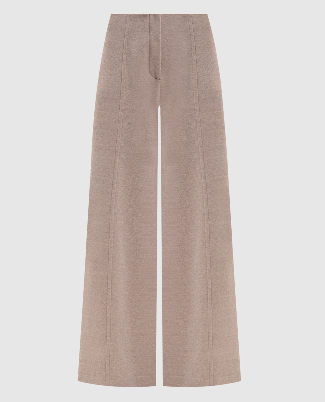 Beige TERYS wool and cashmere pants MooRER