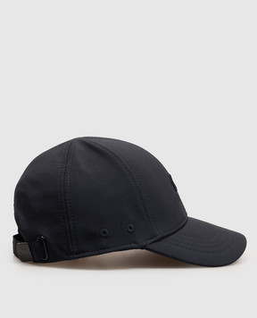 C.P. Company Children's blue cap with logo embroidery CQX005L3A97