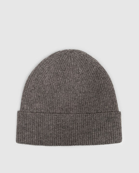 MooRER MIDAS gray cashmere hat MIDASX12