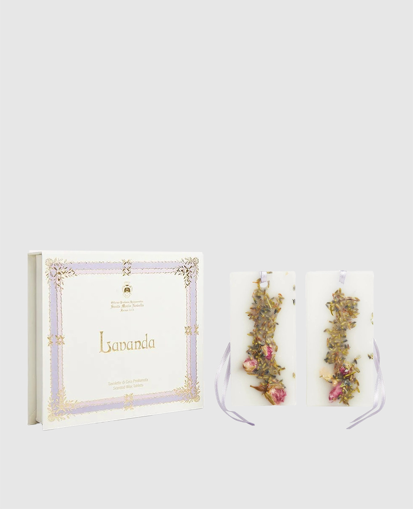 

Aromatic wax tablets Lavanda 2 pcs Santa Maria Novella, White