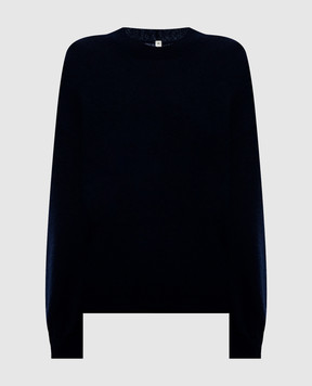 BOBOUTIC Blue cashmere and silk sweater 5105