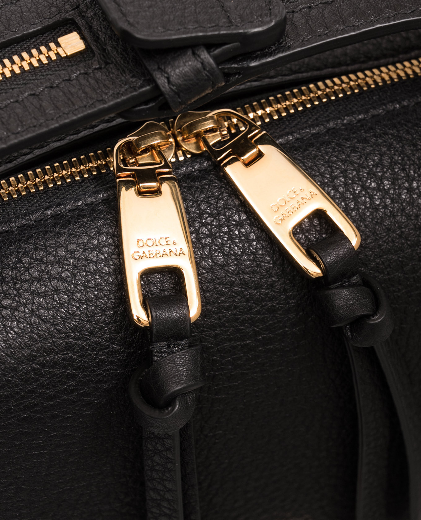 Vittoria black leather bag Dolce&Gabbana 4