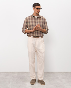 Agnona Ivory T-shirt TT09U1YY2066