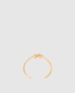 Reco Gold bracelet with branded knot BR455