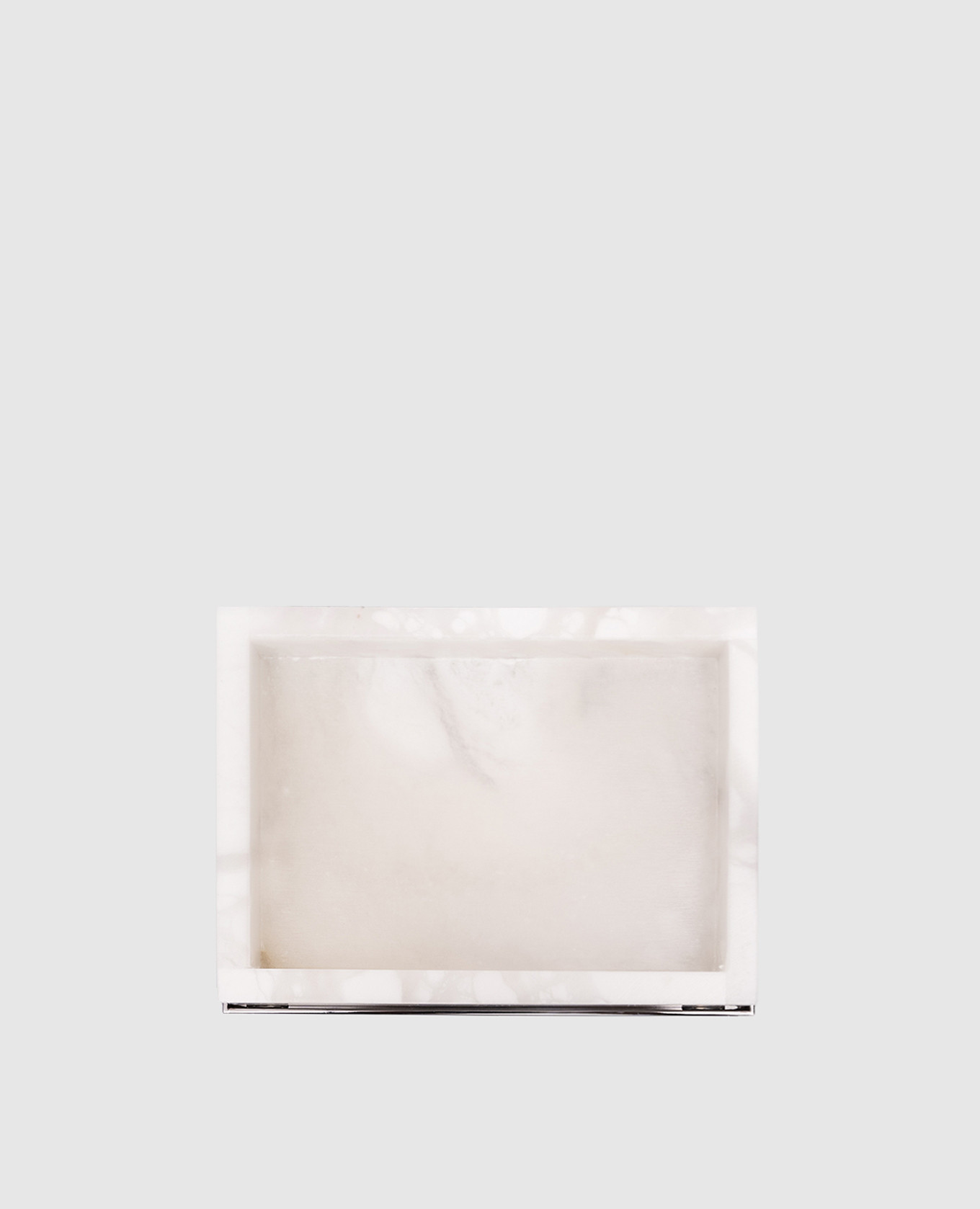 

White Baster Square Soap Holder Treesseci