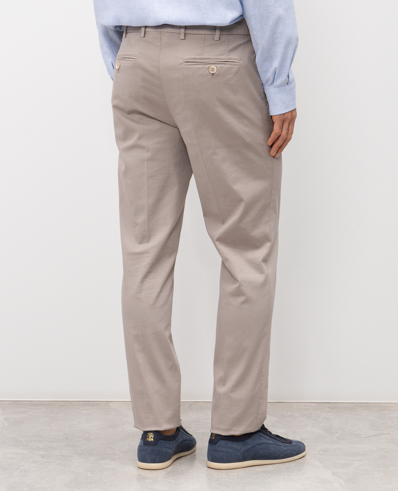 

Gray pants Brunello Cucinelli, Grey