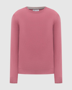 Brunello Cucinelli Pink cashmere jumper M2200100