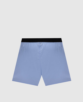 Tom Ford Blue boxer briefs with logo pattern T4LE91950