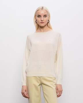 Peserico Yellow merino wool jumper S99167F18K09169