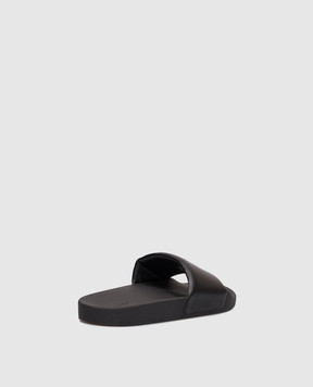 Trussardi Black Levriero flip-flops N071S001011NMNS11L80