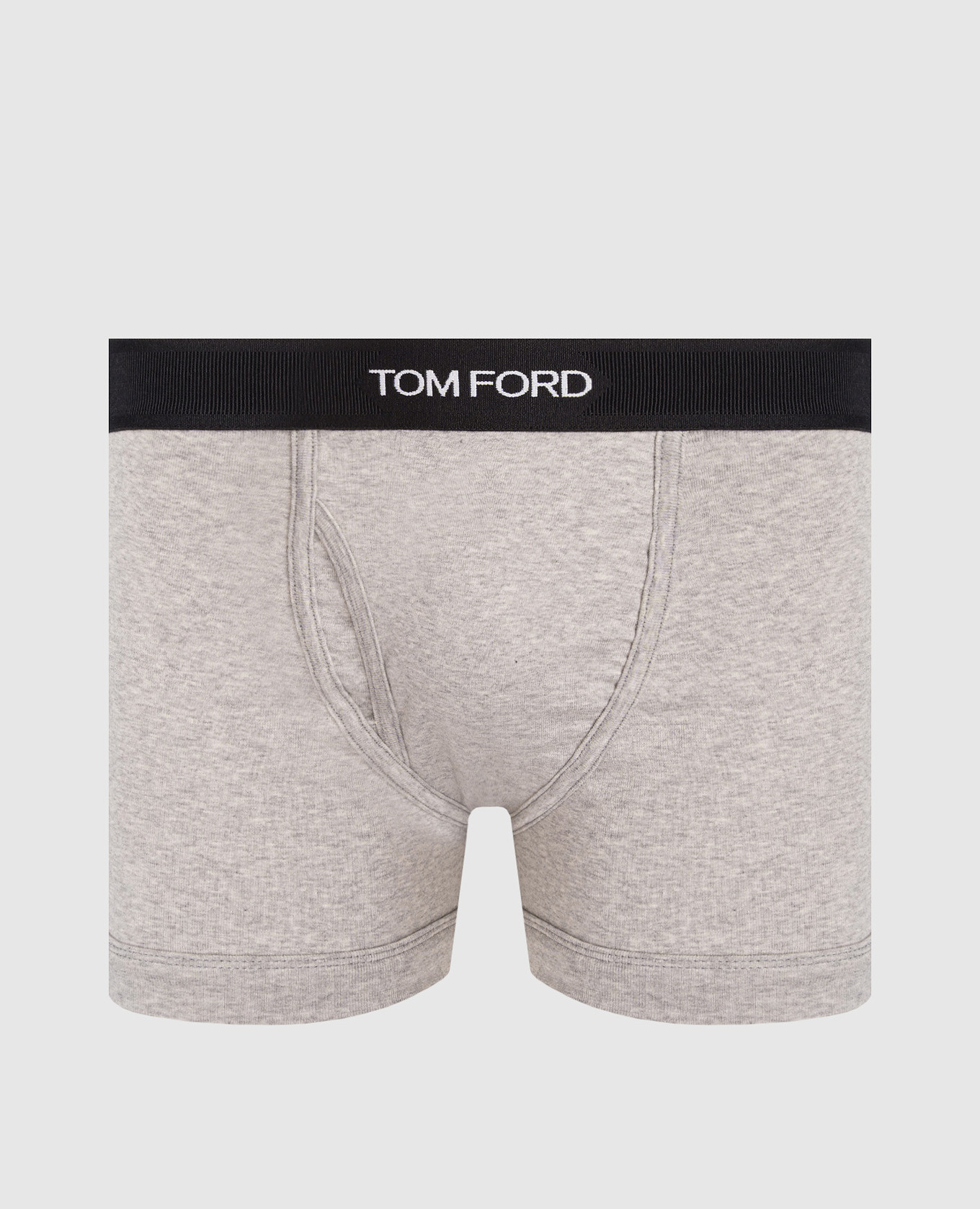 Grey melange boxer briefs