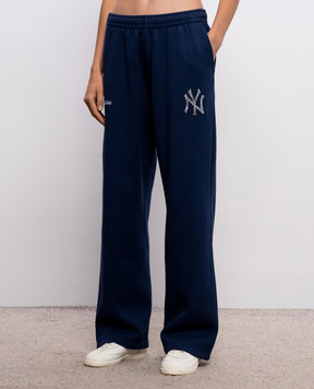 Sporty & Rich Yankees Blue Insulated Sweatpants PA0711118300BL107