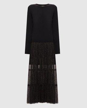 Twinset Black midi dress 262TT3423