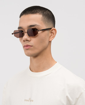 Kuboraum Brown sunglasses P63 KRSP63BZHB00004M