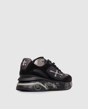 Premiata Black combination sneakers MOERUN MOERUN6445