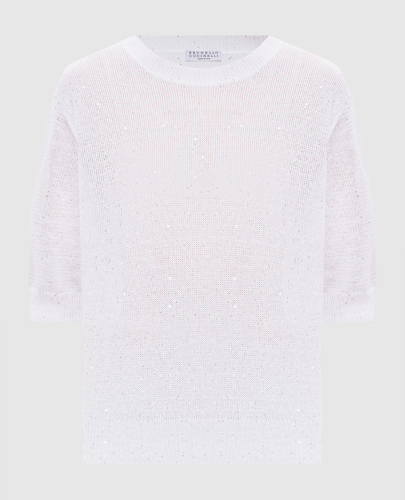 White linen top