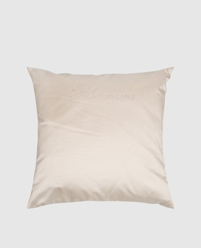 Blumarine Home Green decorative pillow with crystals 60x60 W0200250035