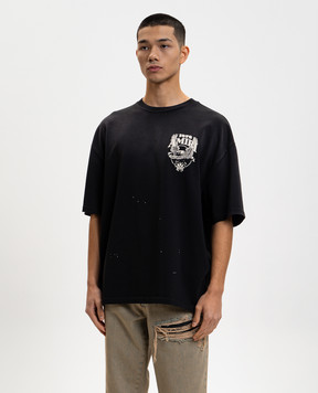 AMIRI Black Eagle print t-shirt AMTOJR1024