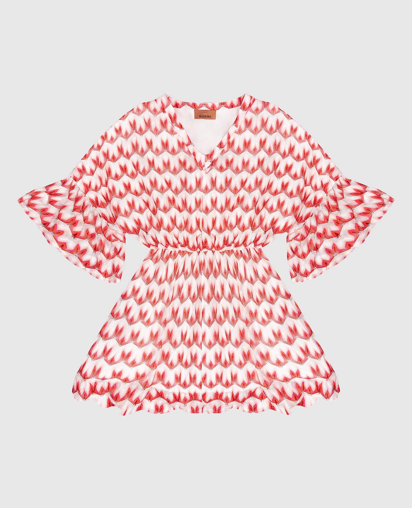

Children's pink dress with a pattern Missoni