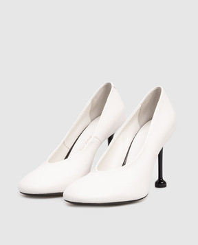 Babe Pay Pls White leather shoes 211927KO