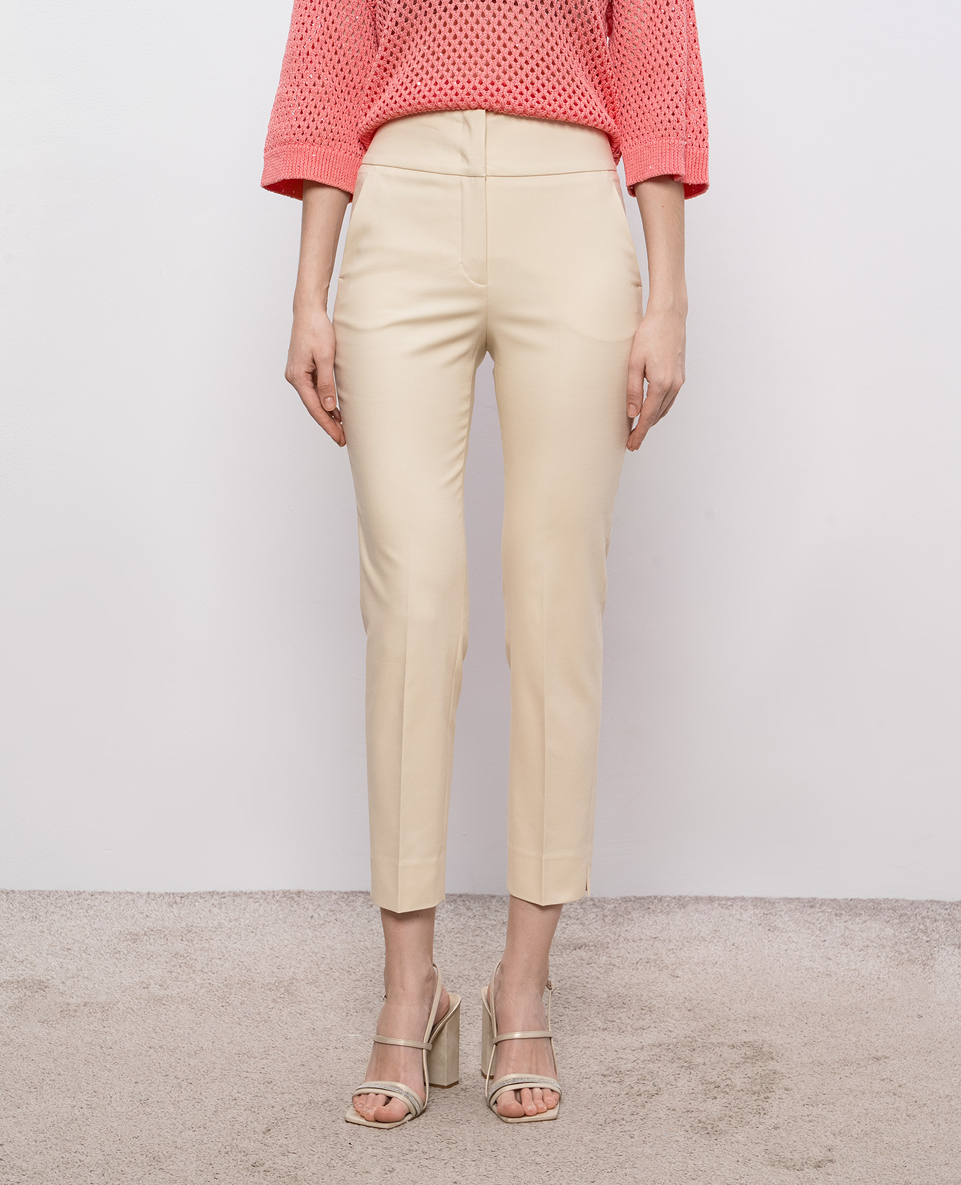 Beige pants Peserico 3