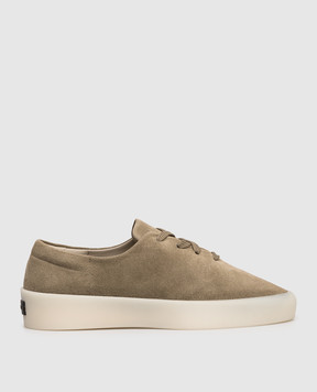 Fear of God Brown suede sneakers with logo FG25FW808109SUE